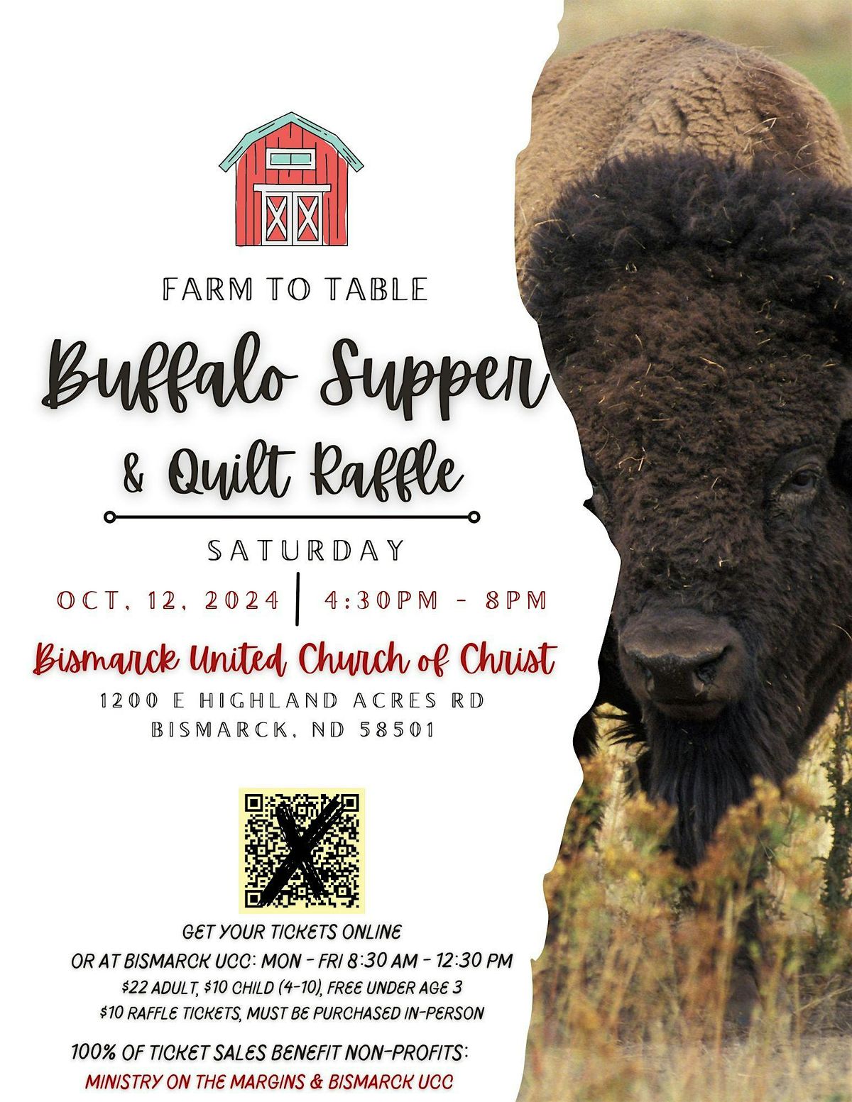 Bismarck UCC Buffalo Supper