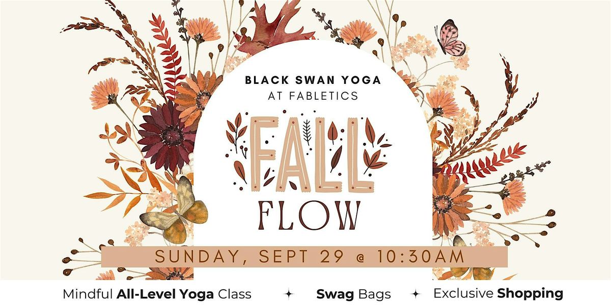 Fall Flow: Free Black Swan Yoga class at Fabletics Houston