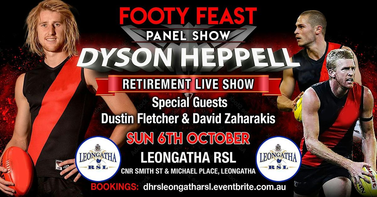 Dyson Heppell Retirement "Live Show"