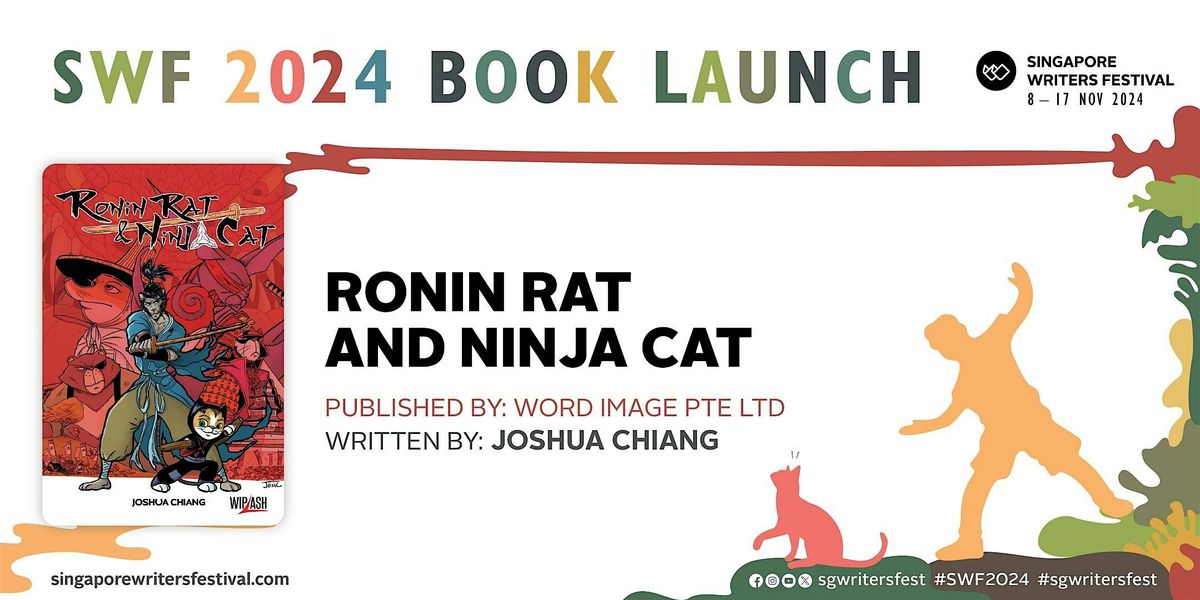 Ronin Rat and Ninja Cat | SWF Book Launch