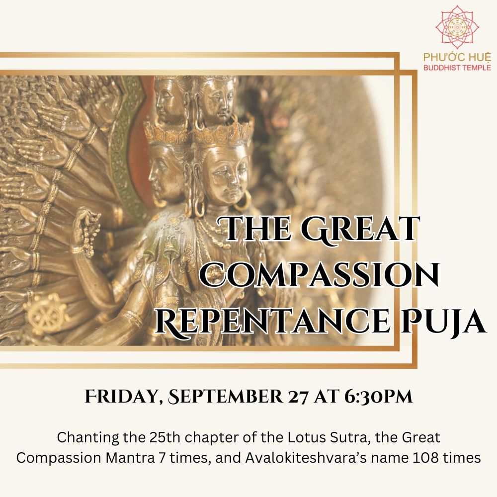 The Great Compassion Repentance Puja