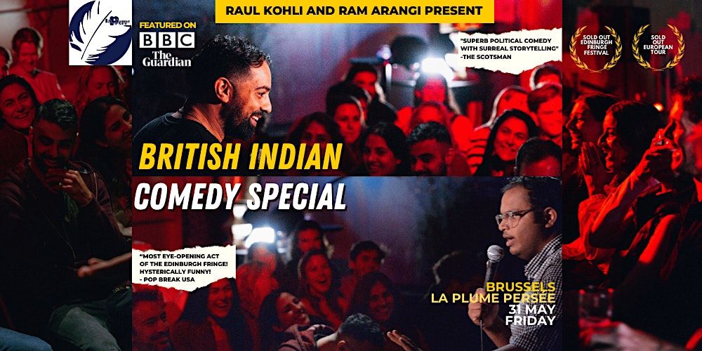 British Indian Comedy Special - Brussels - Stand up Comedy in English