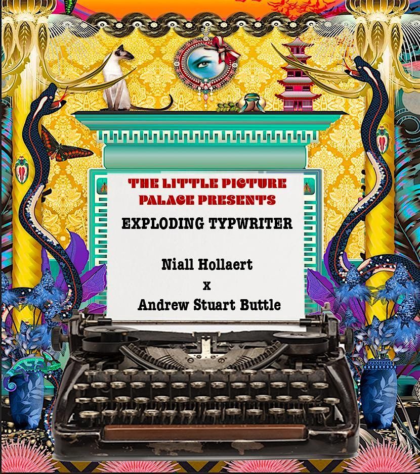 Exploding Typewriter at Sarah Arnett\u2019s  \u2018 Artists Open House\u2019