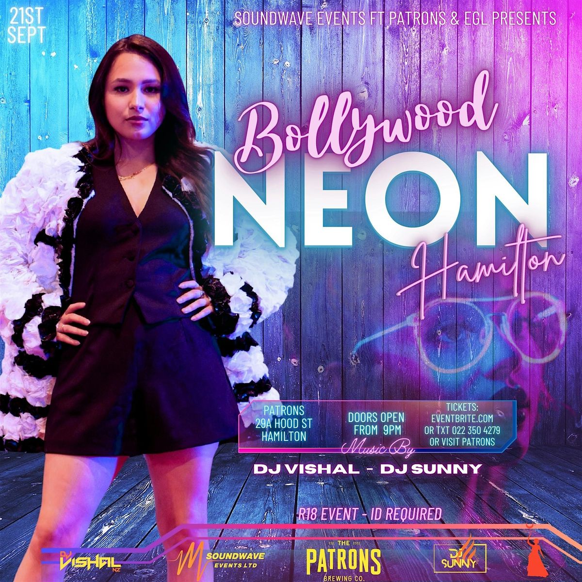 Bollywood Neon - HAMILTON