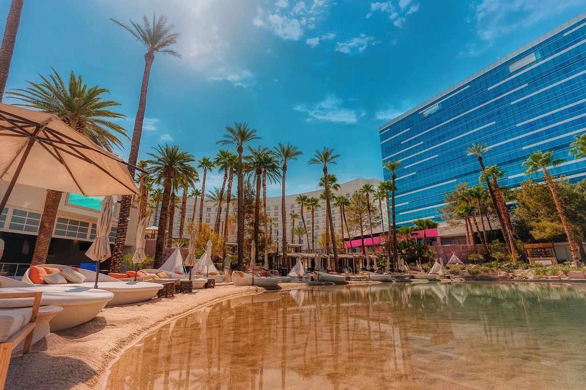 Sandy Beach Pool Party in Las Vegas