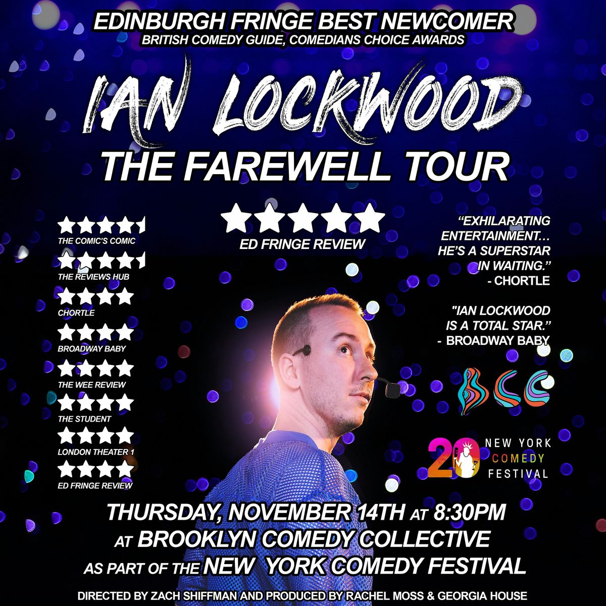 New York Comedy Festival: Ian Lockwood - The Farewell Tour