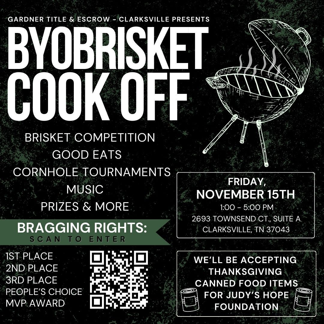 First Annual Brisket Cook Off!