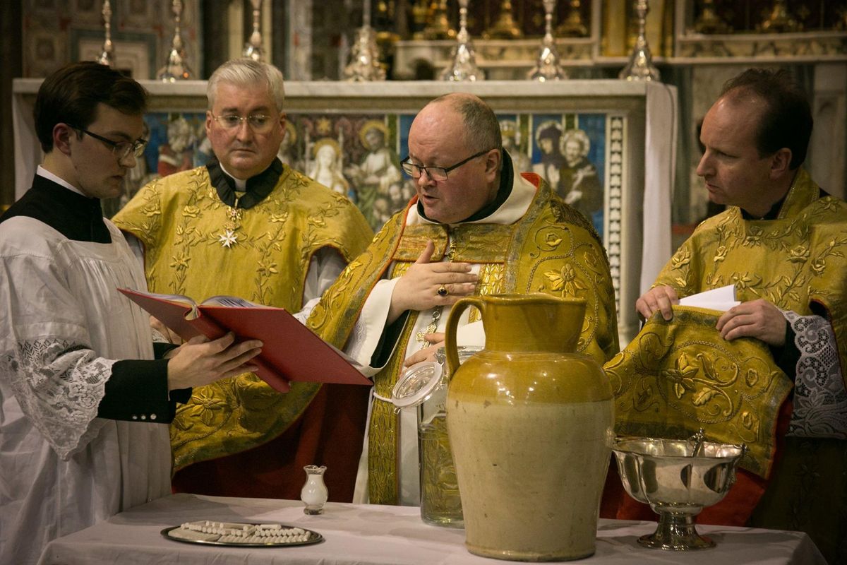 Blessing of Epiphany Water and Chalk