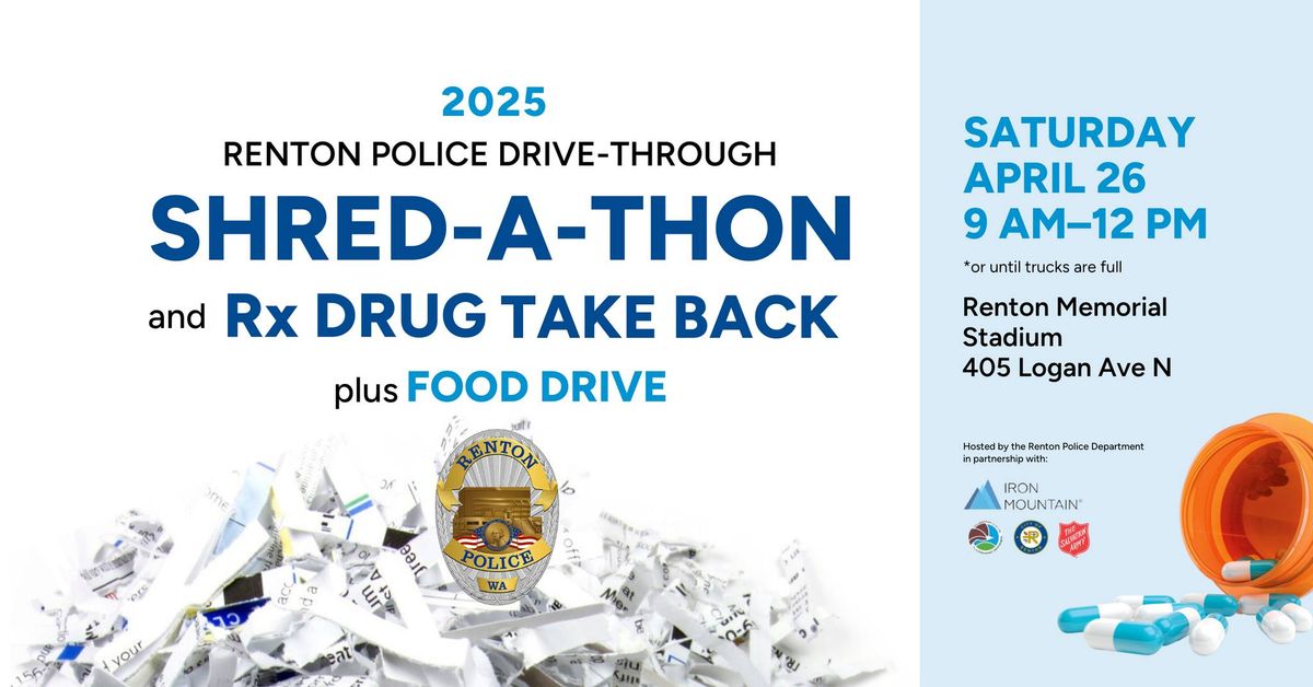 Shred-A-Thon & Prescription Drug Take Back Event