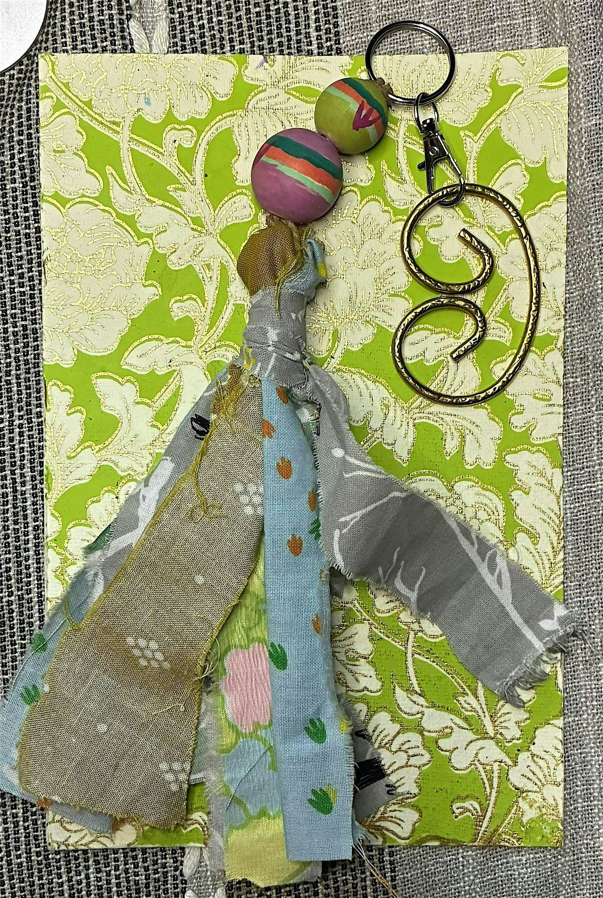 Scrappy Fabric Tassels & Keychains: Pride Edition