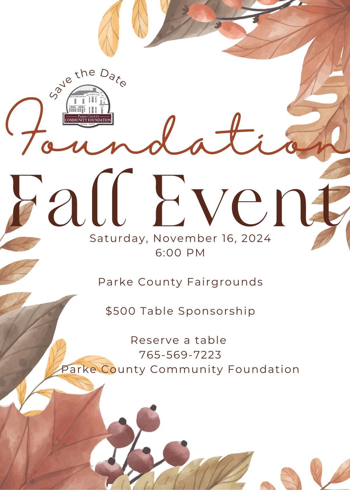 2024 Foundation Fall Event