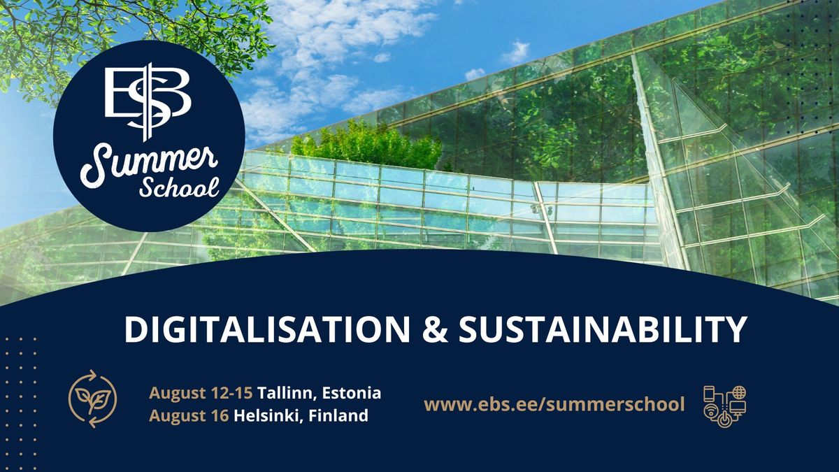 EBS International Summer School on Digitalisation and Sustainability 2024