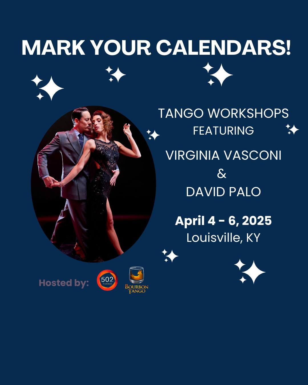 Tango Workshops with Virginia & David - Louisville, KY