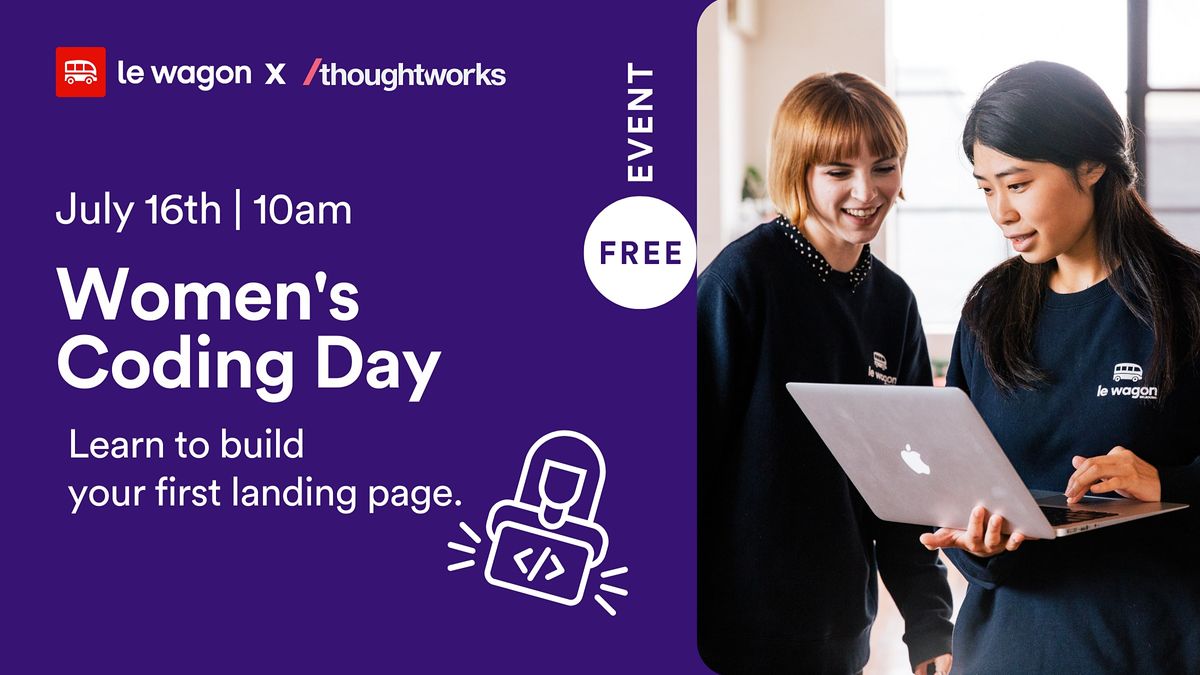 Women\u2019s Coding Day - Learn to build your first website!
