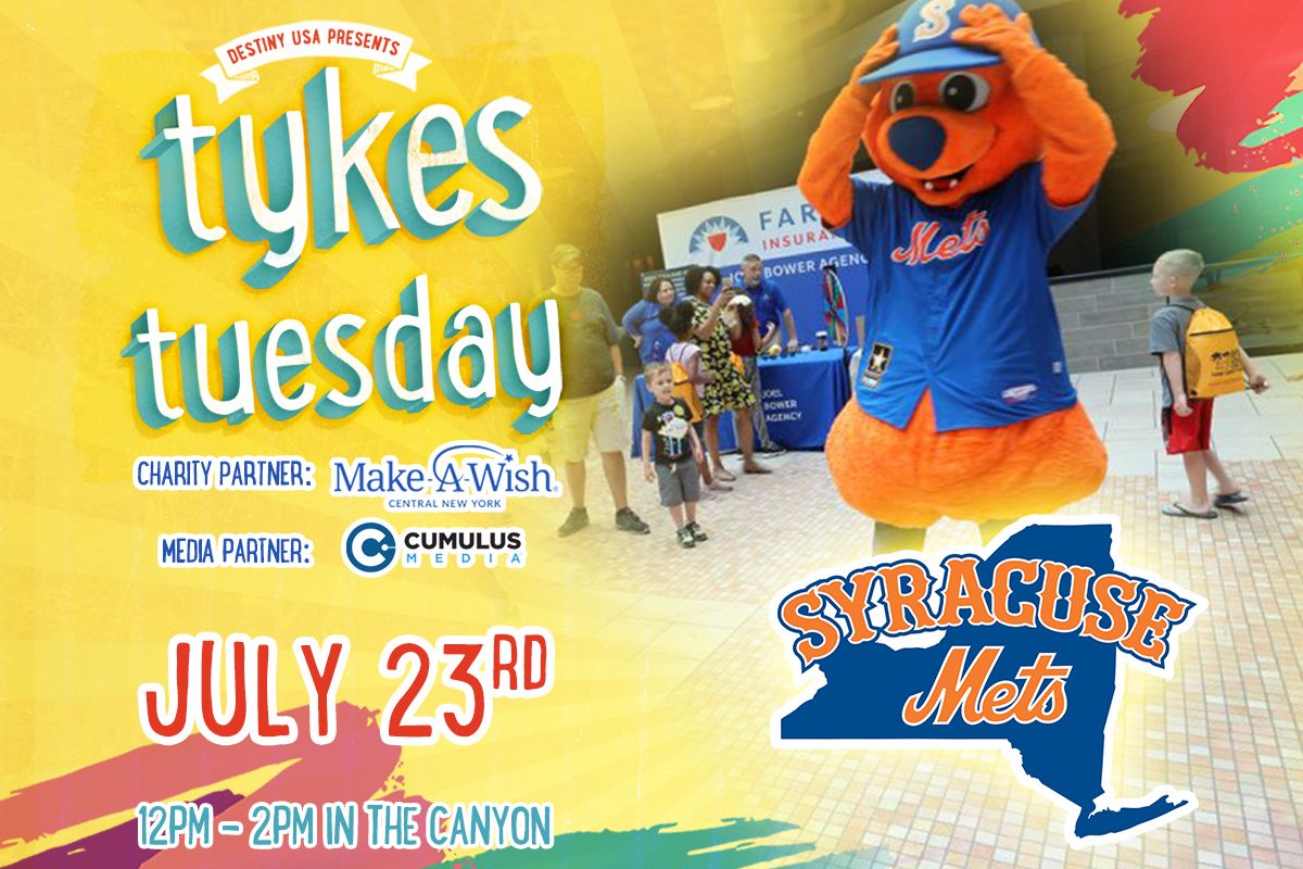 Tykes Tuesday: Syracuse Mets Day