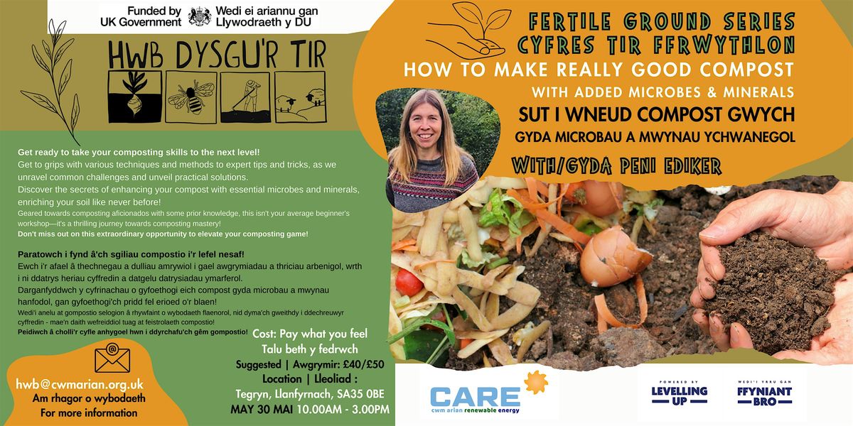 How to make really good compost | Sut i wneud compost gwych