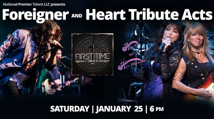 Heart and Foreigner Tribute Acts - Capitol Civic Centre - 1\/25\/2025