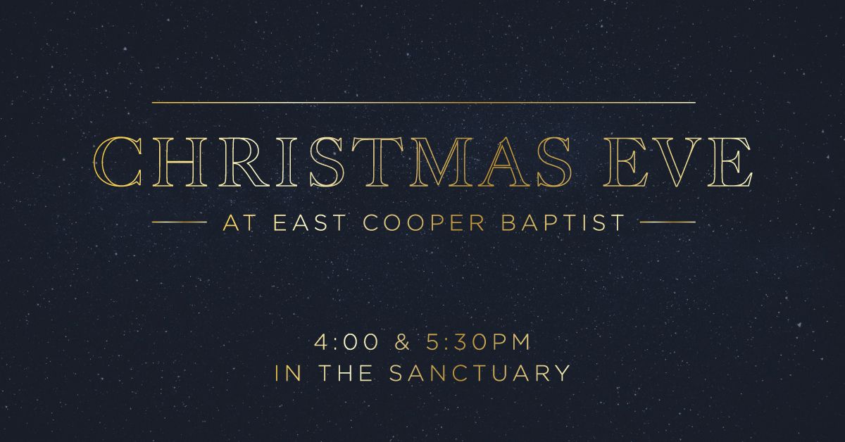 Christmas Eve at East Cooper