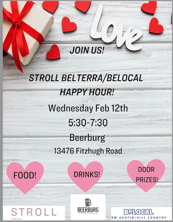 February Happy Hour at Beerburg!