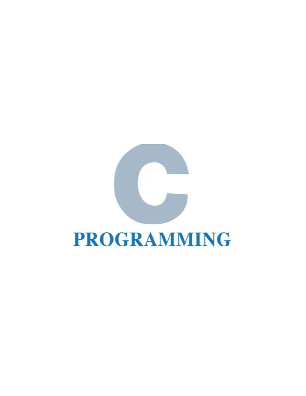 5 Day - C Programming Camp