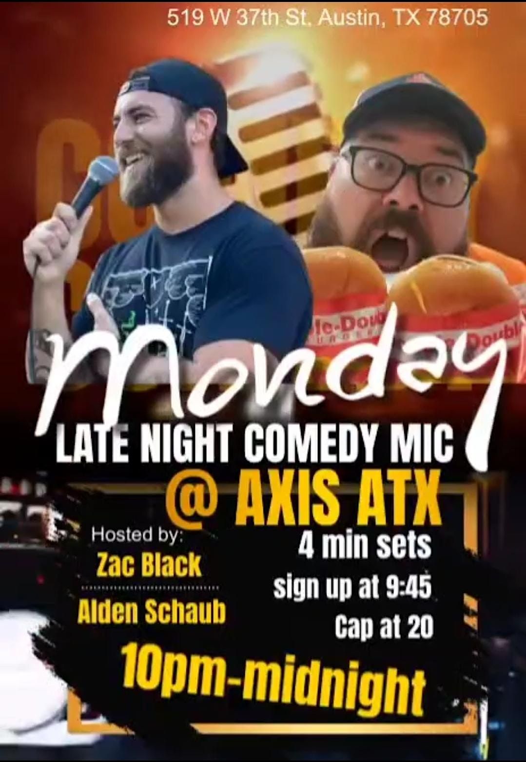 Late Night Comedy Mic at Axis (Formally Thrive Craft House)