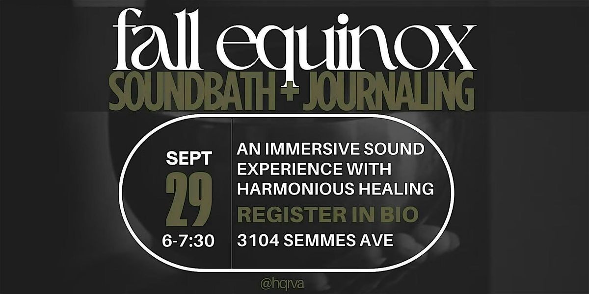 Equinox Sound Bath