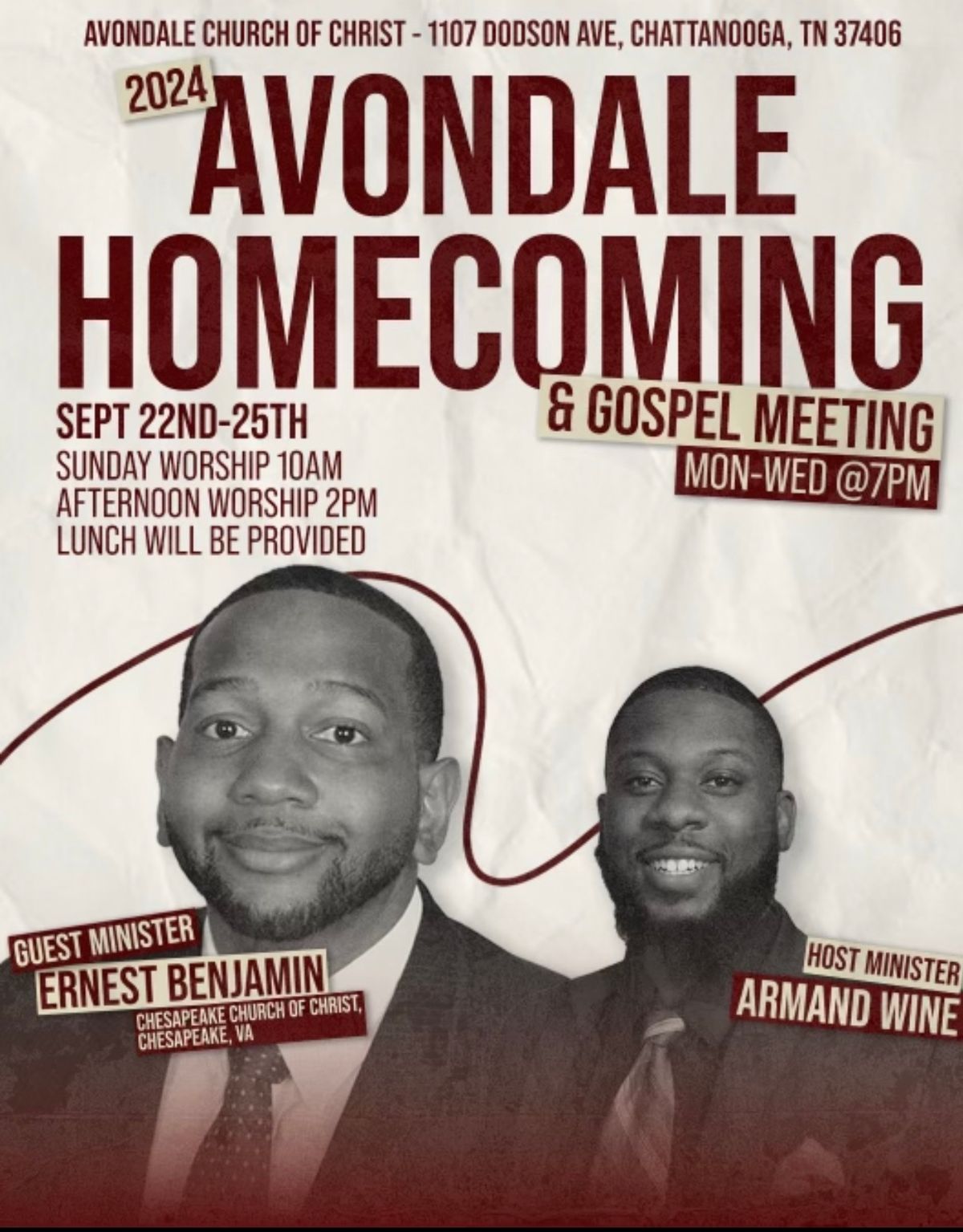 Avondale Homecoming & Gospel Meeting