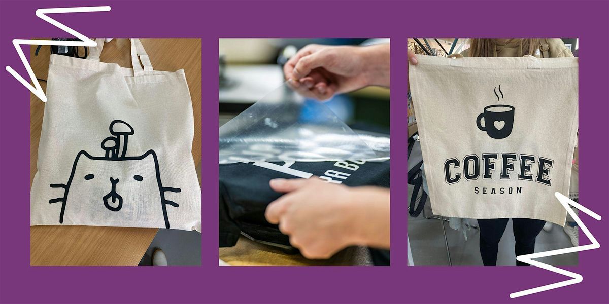 Workshop Totebags Maken met Stickerplotter