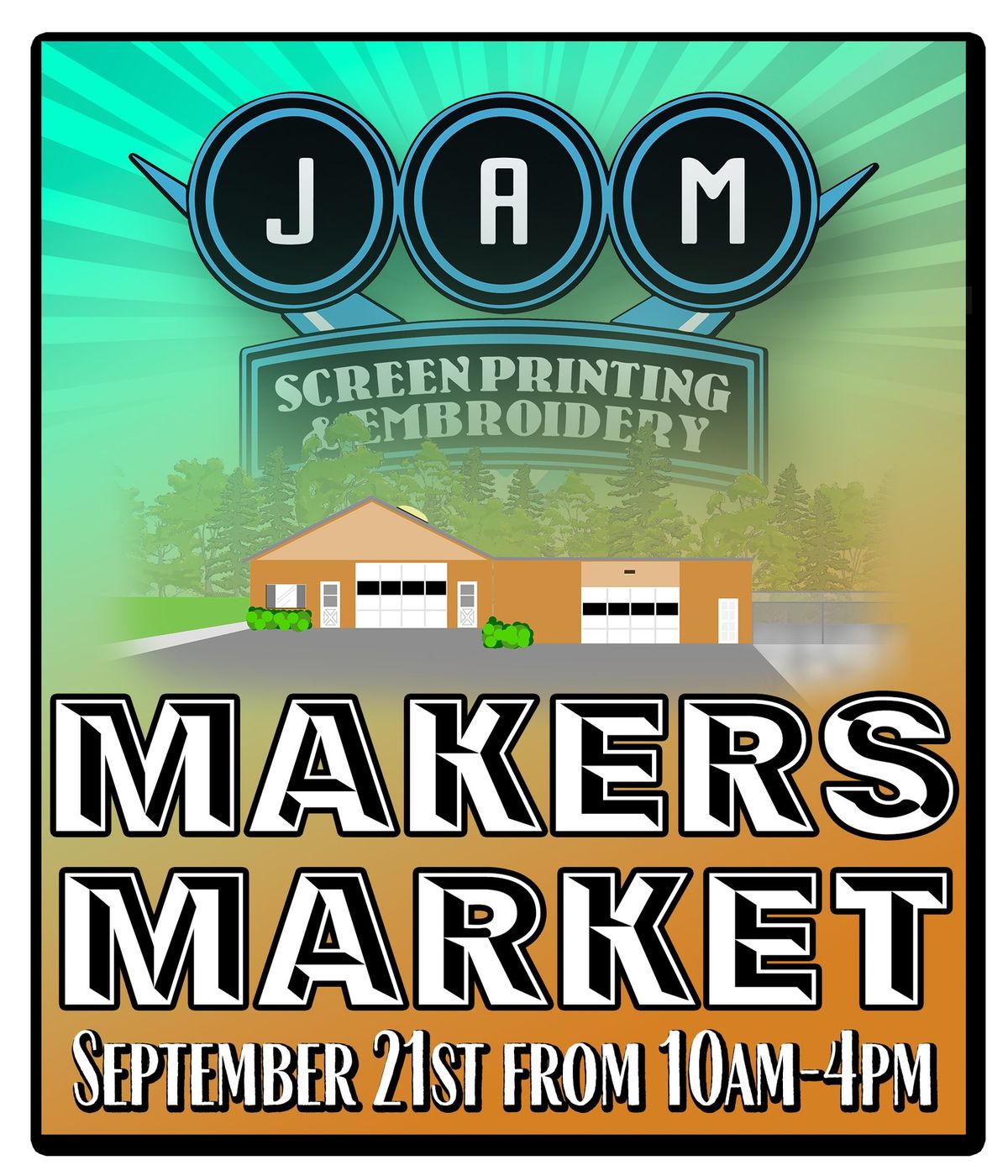 2024 Fall Makers Market at J.A.M. Screen Printing 