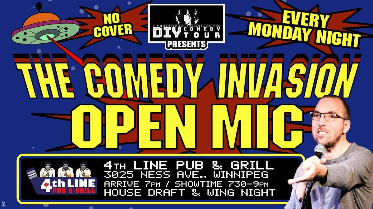 The Comedy Invasion Open Mic