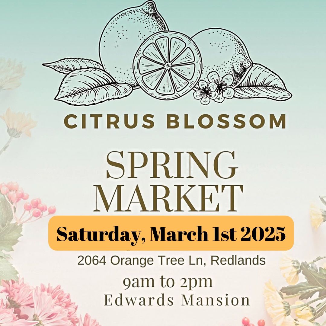 Citrus Blossom Spring Market 