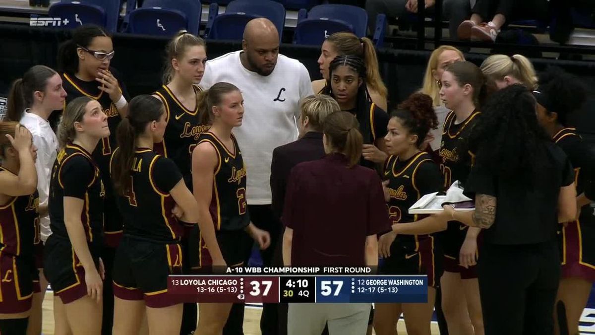 George Washington Revolutionaries at Loyola Chicago Ramblers Womens Volleyball