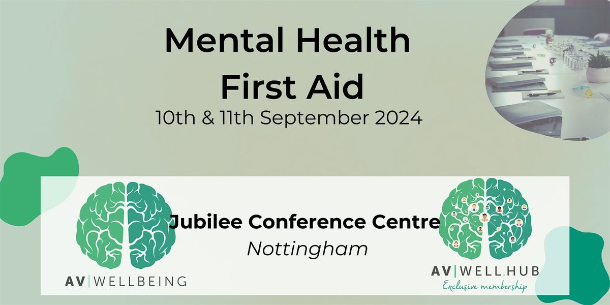 Mental Health First Aid - Two Day Classroom