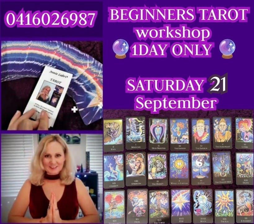 BEGINNERS TAROT WORKSHOP  BUNBURY 