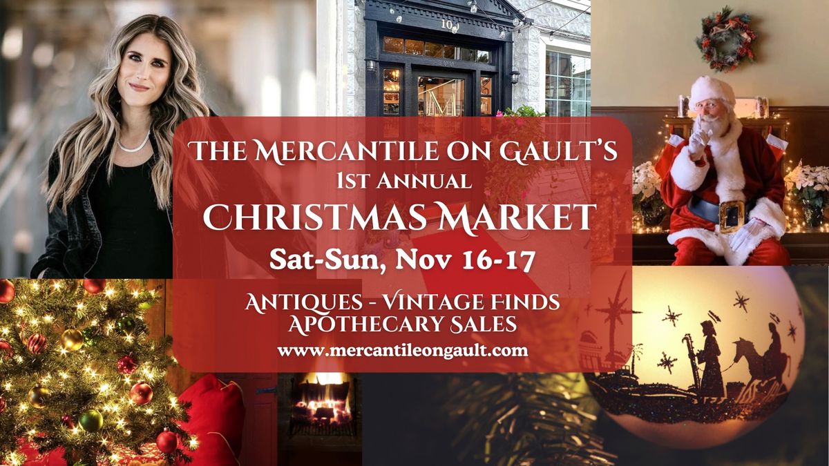 Christmas Market at The Mercantile On Gault