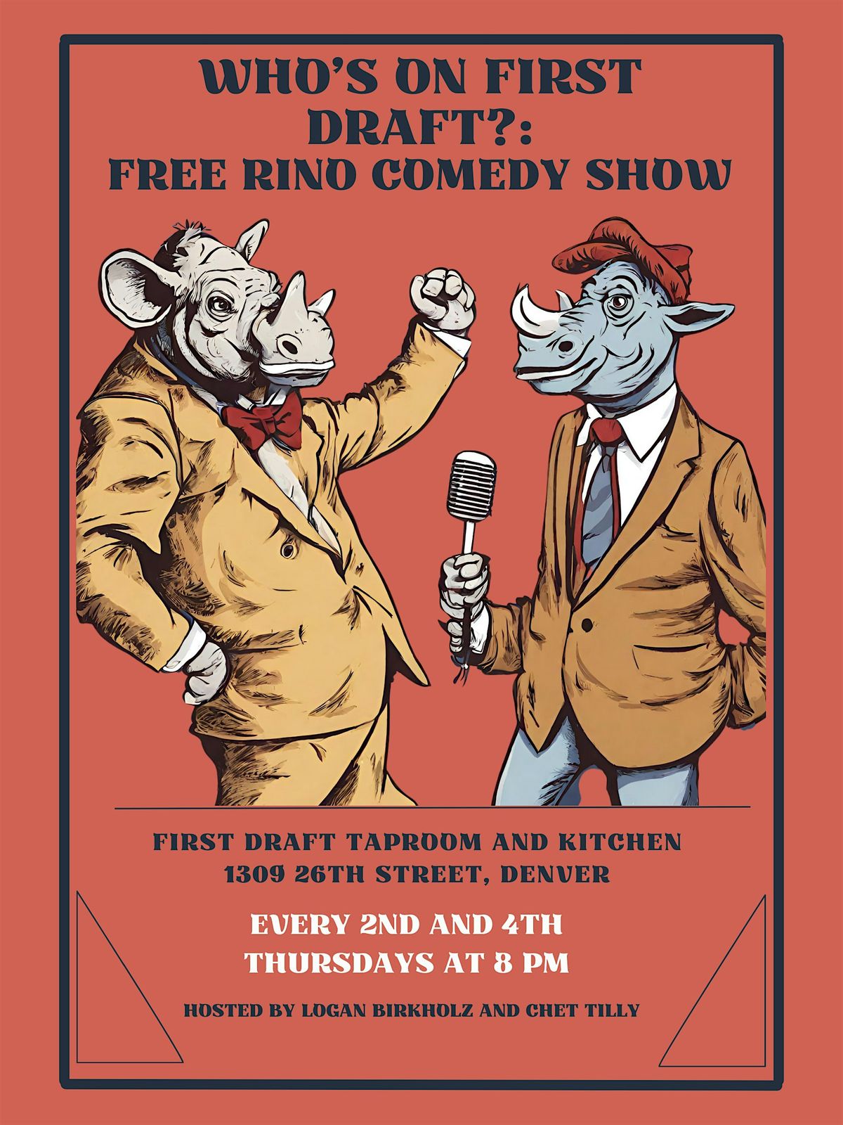 Who's on First Draft: Free RINO Comedy Show