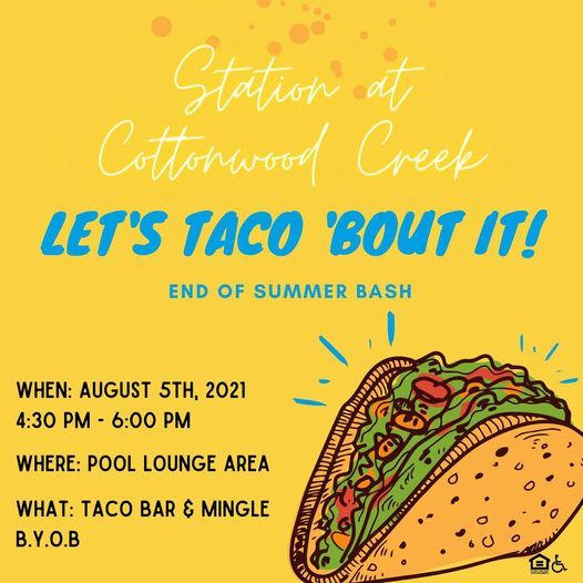 Let's Taco Bout It Resident Event