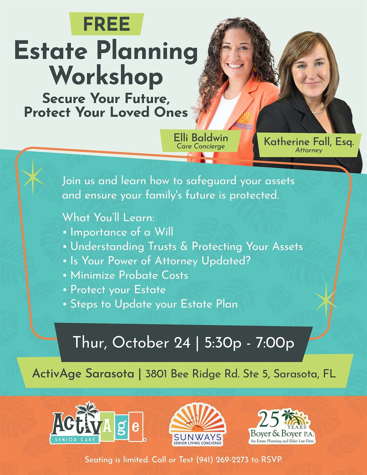 Free Estate Planning Workshop