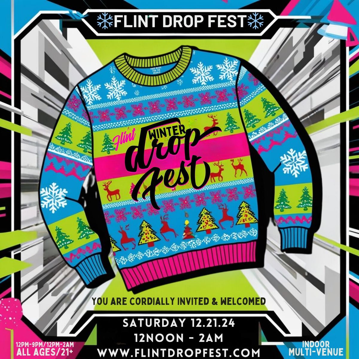 Flint Drop Fest- Winter City Crawl