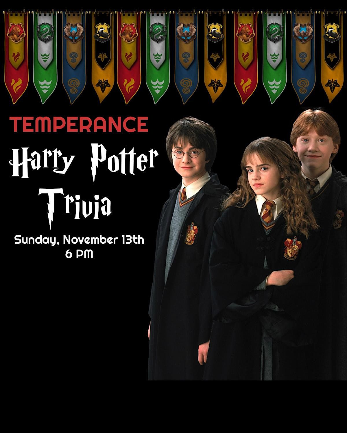 Harry Potter Trivia in the West Village, Temperance Wine Bar, New York