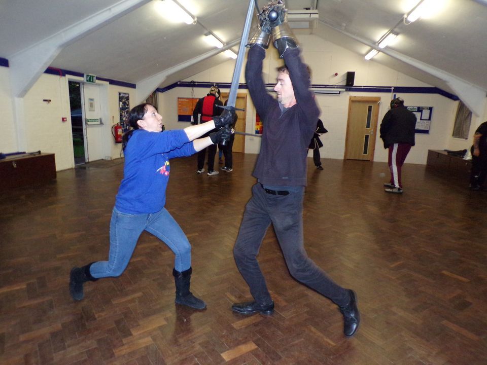 Suffolk Swords Training - 13th Ipswich Scout Hut