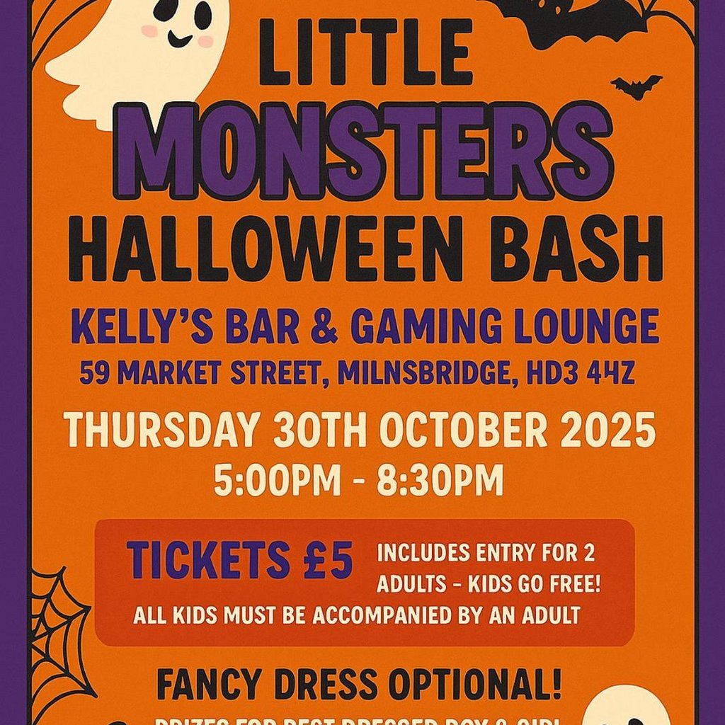 Little monsters halloween bash