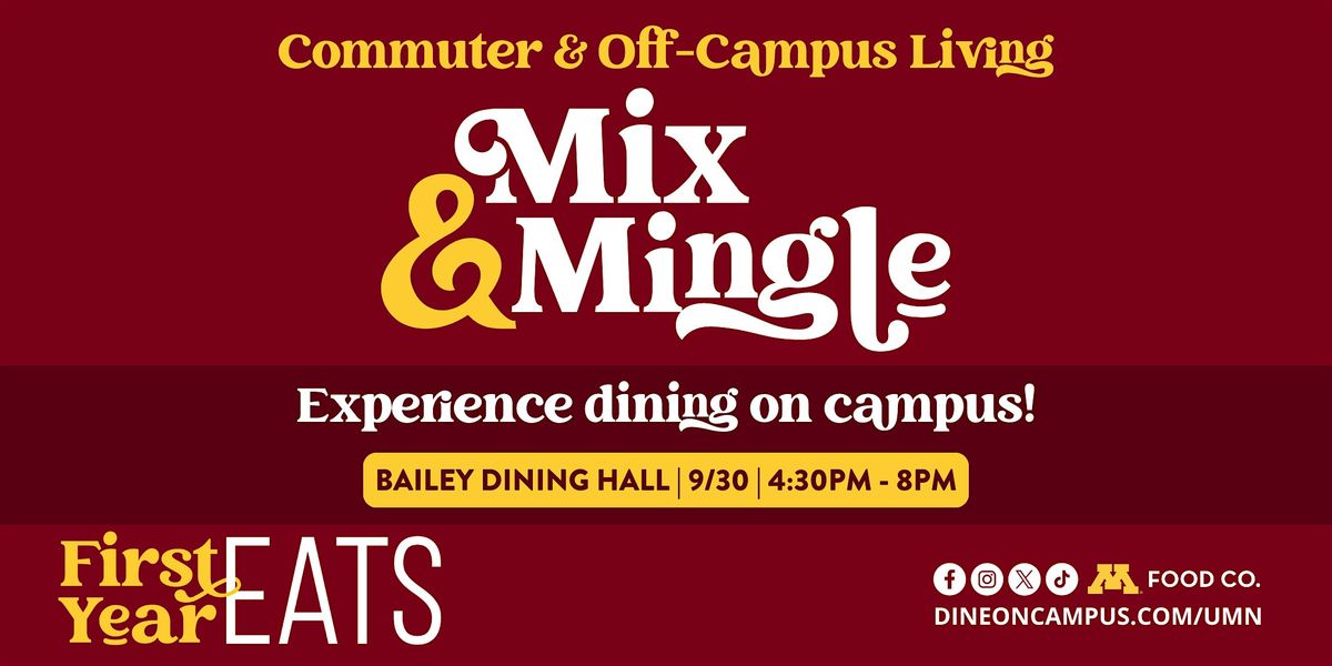 Commuter and Off-Campus Living Mix & Mingle