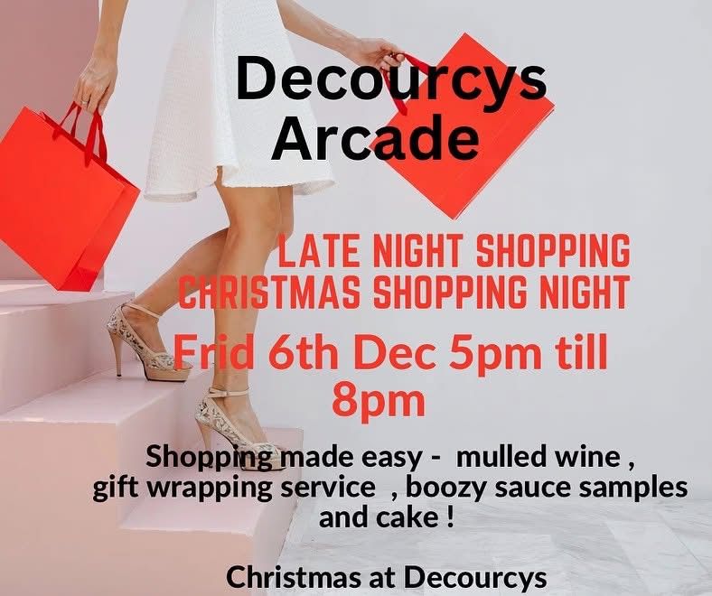 Late night Xmas Shopping Event 