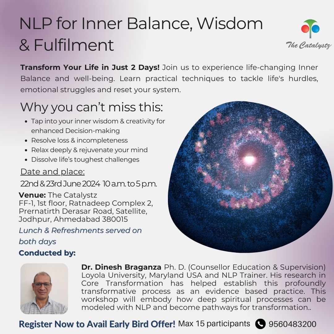 NLP for Inner Balance, Wisdom & Fulfilment