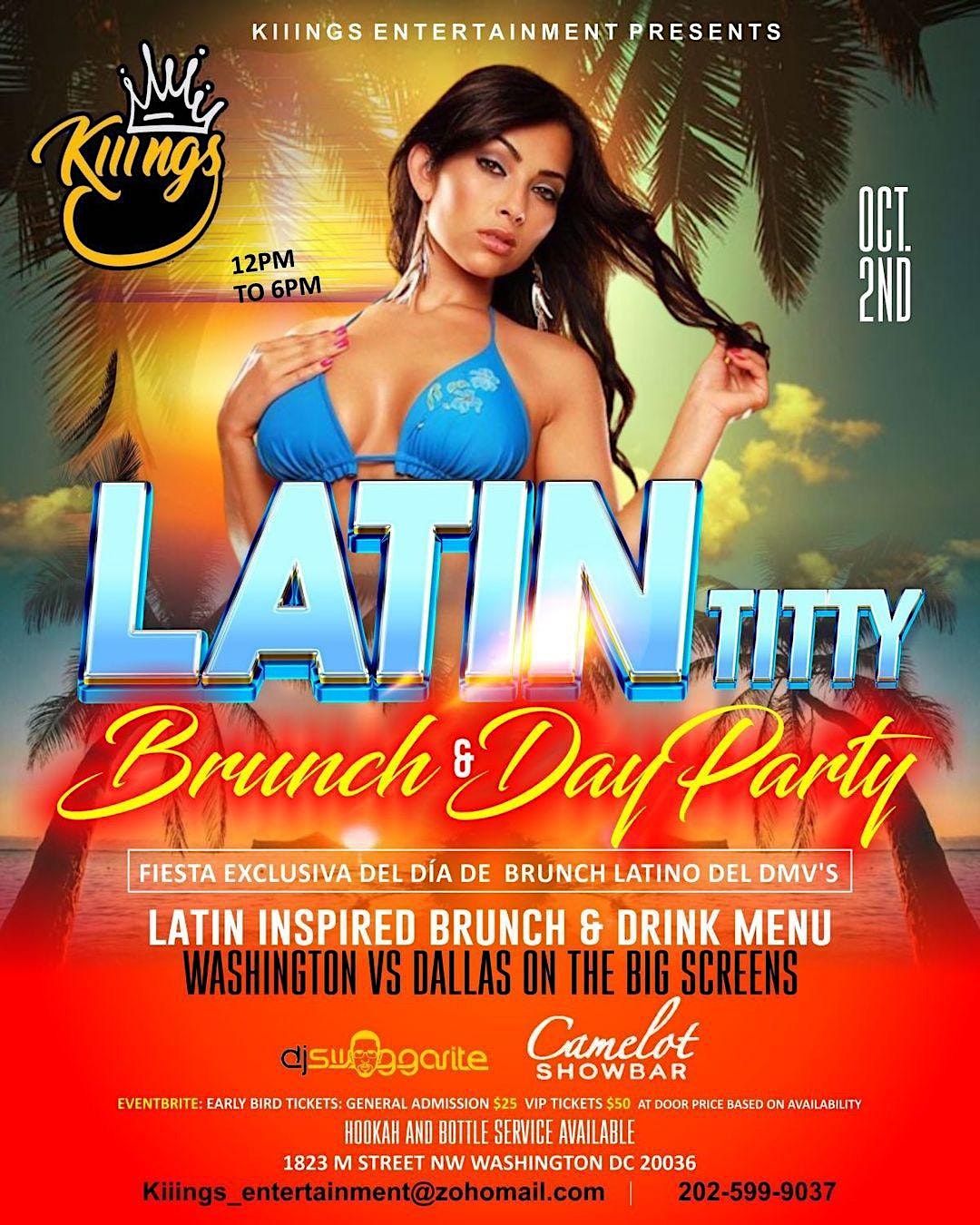 Latin Titty Brunch&Day Party W\/ Latin Music, Great Food And Beautiful Women