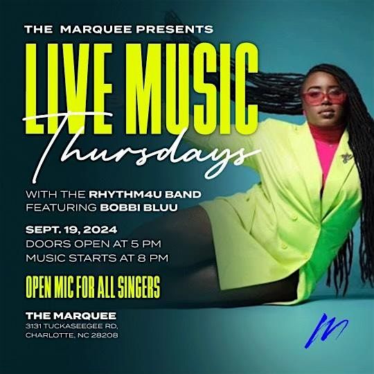 Live Music Thursday at Marquee Charlotte