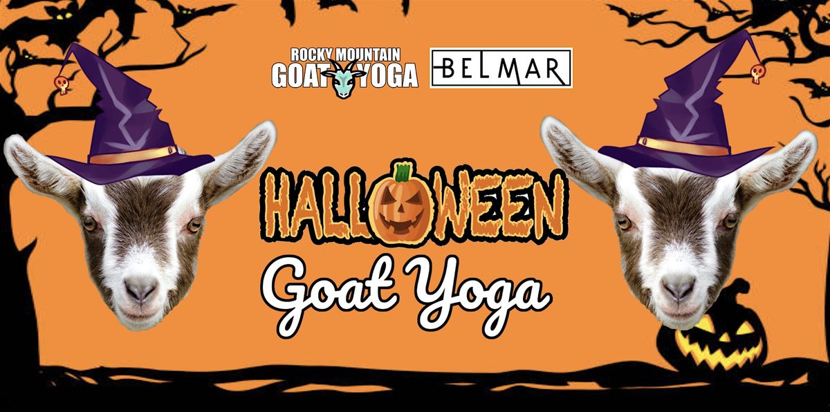 Halloween Goat Yoga - October 19th (BELMAR)