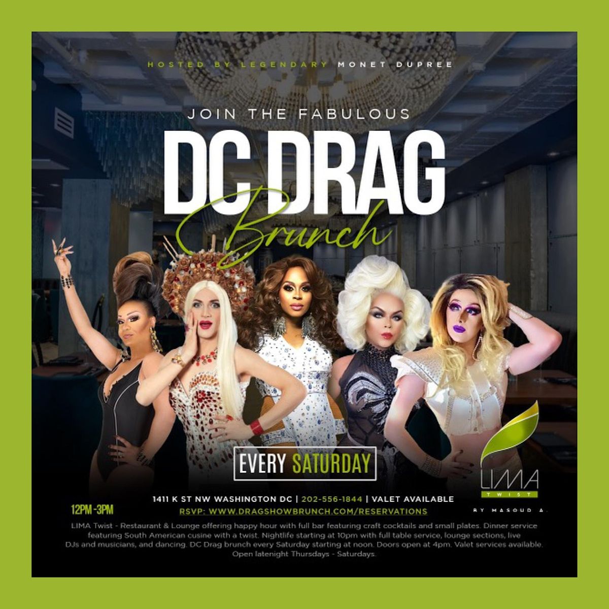 Bottomless Mimosas DC Drag Brunch