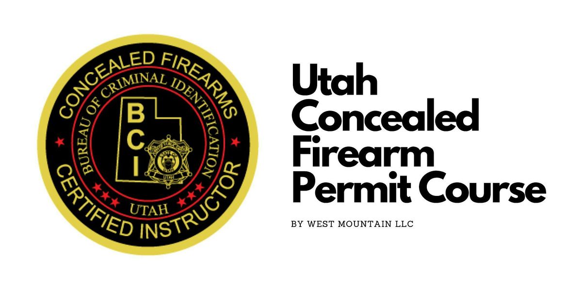 Utah Concealed Firearm Permit Course